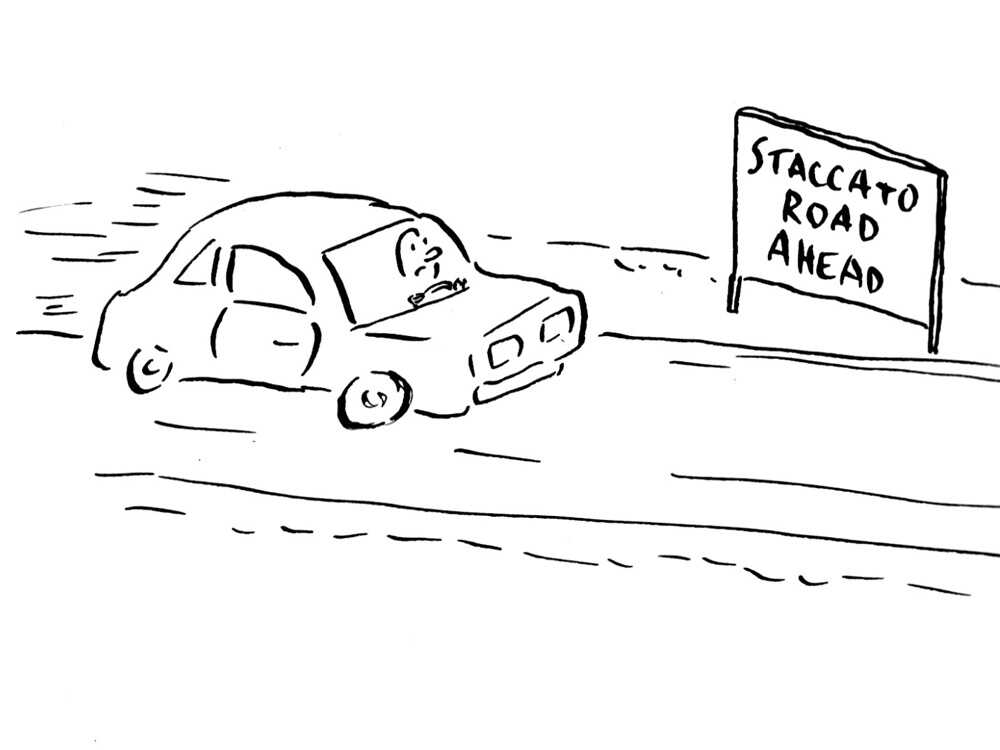 New Traffic Signs Near Tanglewood.