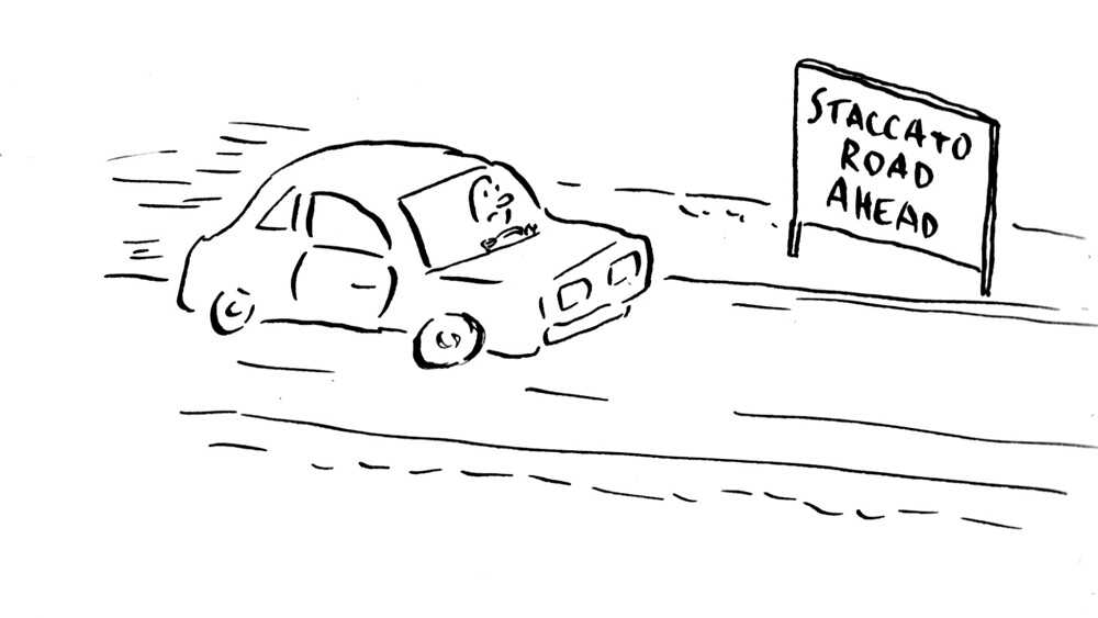 New Traffic Signs Near Tanglewood