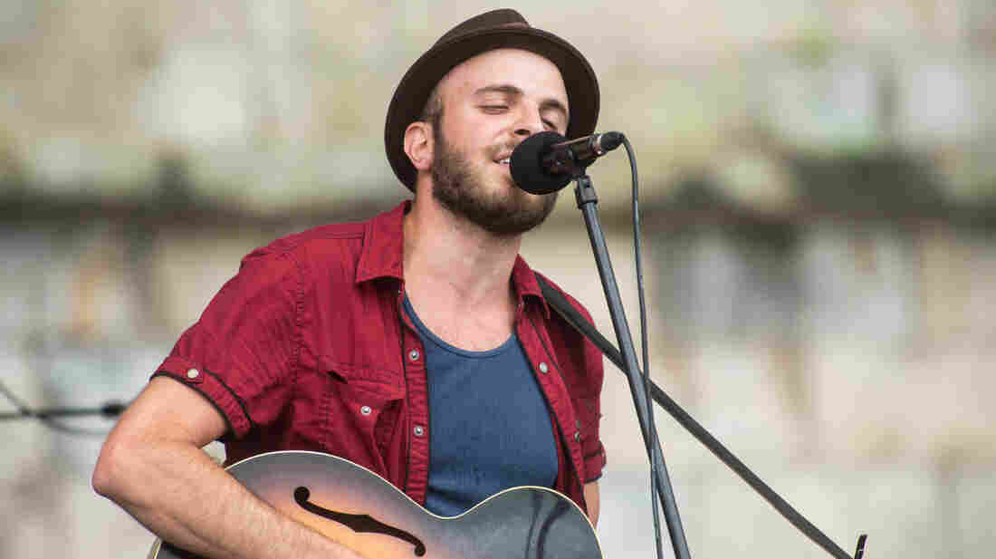 Kingsley Flood performs at the 2013 Newport Folk Festival.