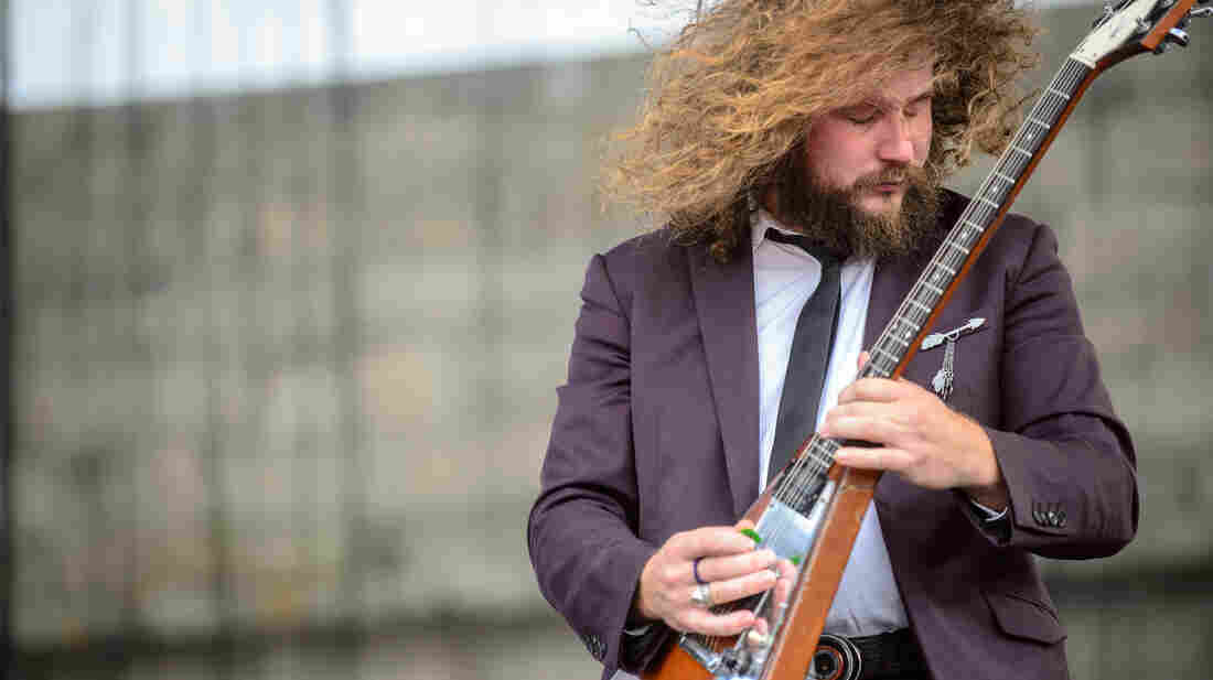 Jim James performs at the 2013 Newport Folk Festival.