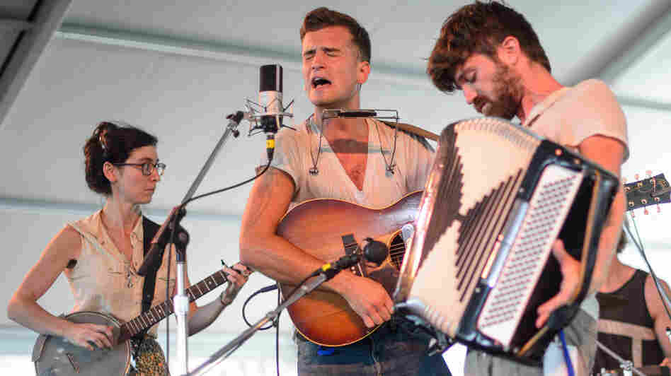 Spirit Family Reunion performs at the 2013 Newport Folk Festival.