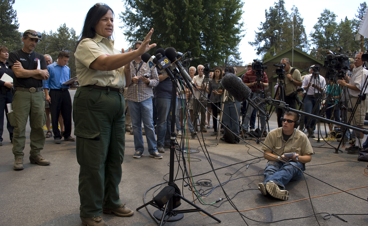 Firefighting's First Female General Makes Order Out Of Chaos : NPR
