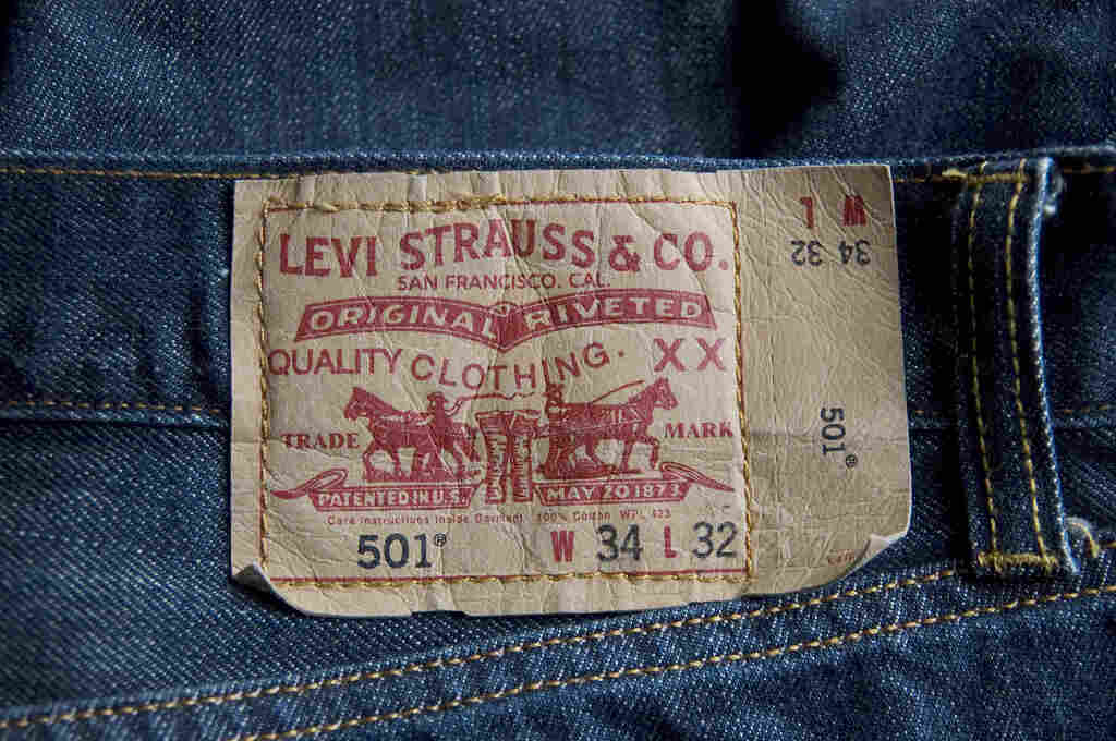 A Levi Strauss label.