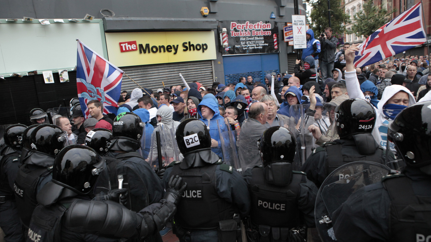 protestants-catholics-clash-in-belfast-dozens-hurt-the-two-way-npr