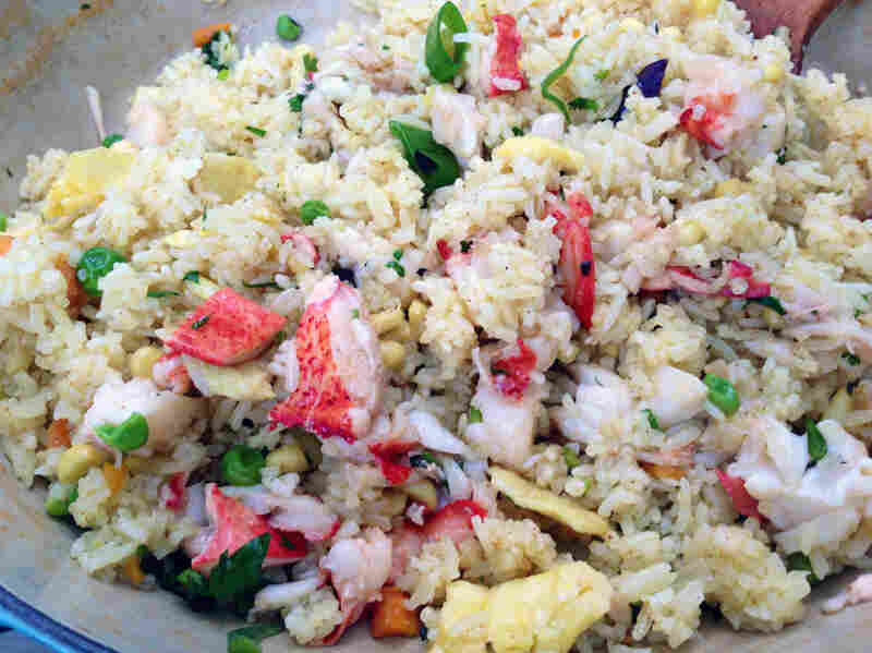 Leah's Fried Rice with Lobster