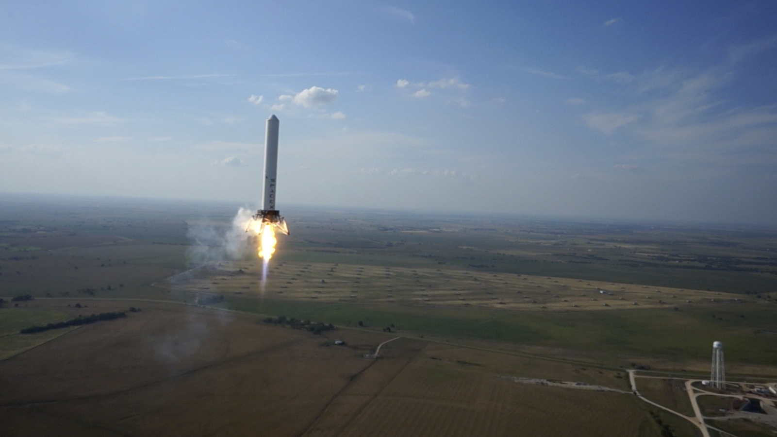 VIDEO 'Sideways Rocket Hop' By SpaceX Prototype The TwoWay NPR