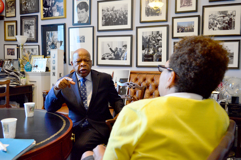 Rep. Lewis 'I Gave A Little Blood Here And There' NPR