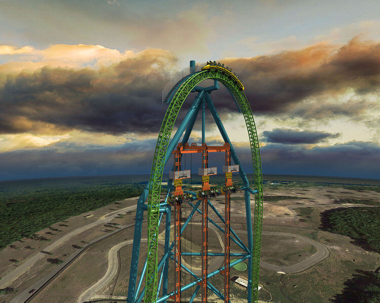 Six Flags Says Worlds Tallest Drop Ride To Open In 2014 Six Flags Says Worlds Tallest Drop Ride To Open In 2014