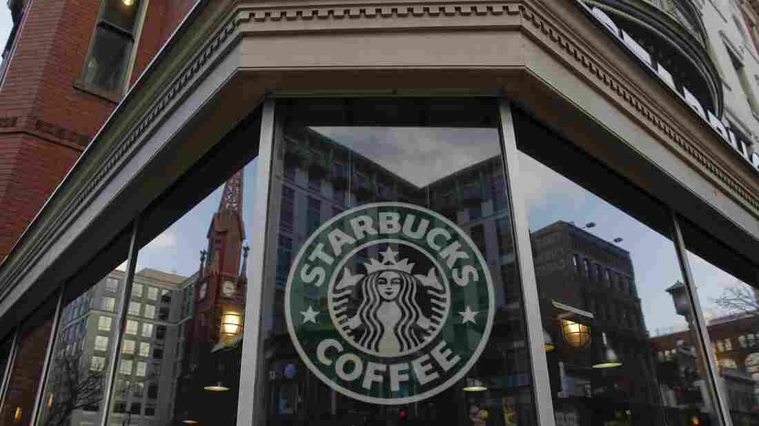 A Starbucks coffee shop.