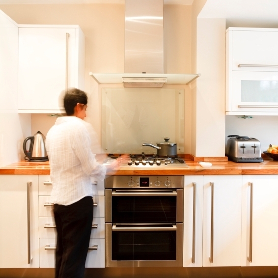 Cooking on gas and electric stoves can create indoor air pollution. The best way to avoid it is to buy a good range hood that vents outside, experts say. (iStockphoto.com)