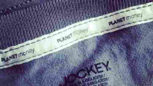 Planet Money T-shirt detail