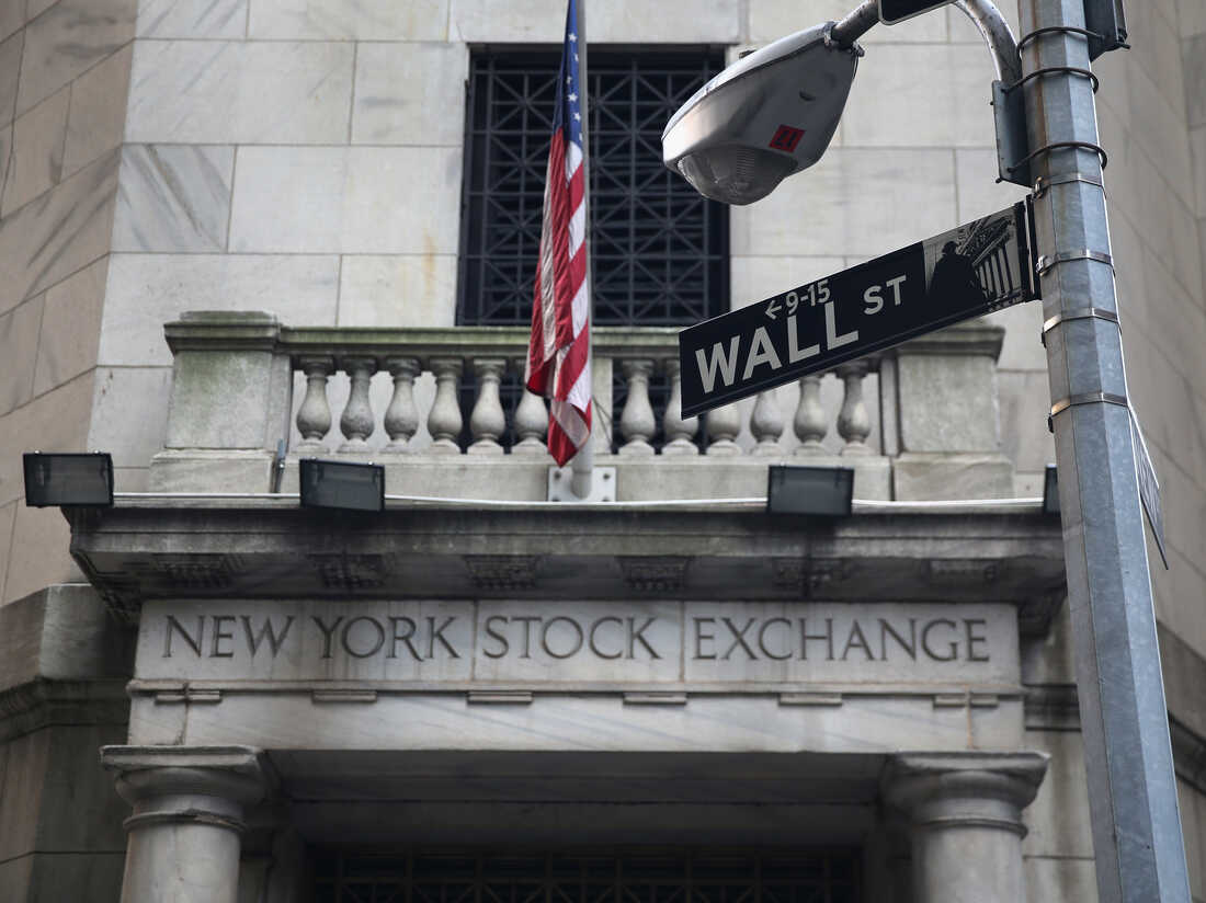 The New York Stock Exchange building photographed last month.