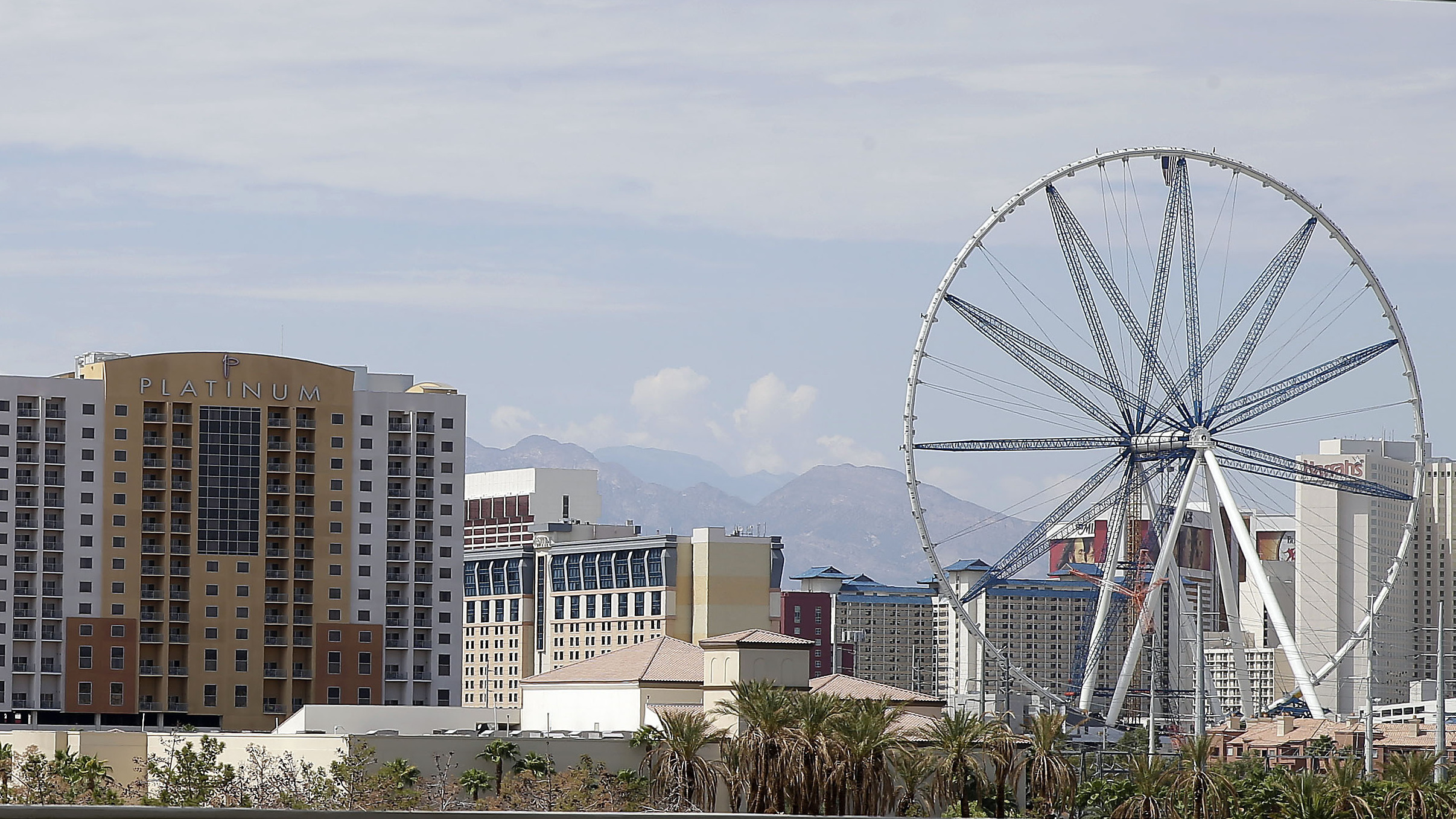 World's Largest Ferris Wheel Takes Shape In Las Vegas : The Two-Way : NPR