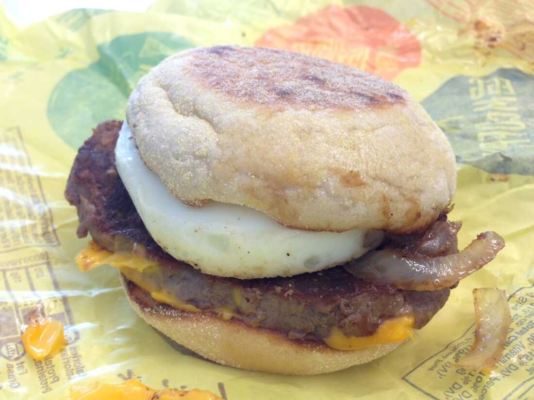 Sandwich Monday The Steak, Egg & Cheese McMuffin The Salt NPR