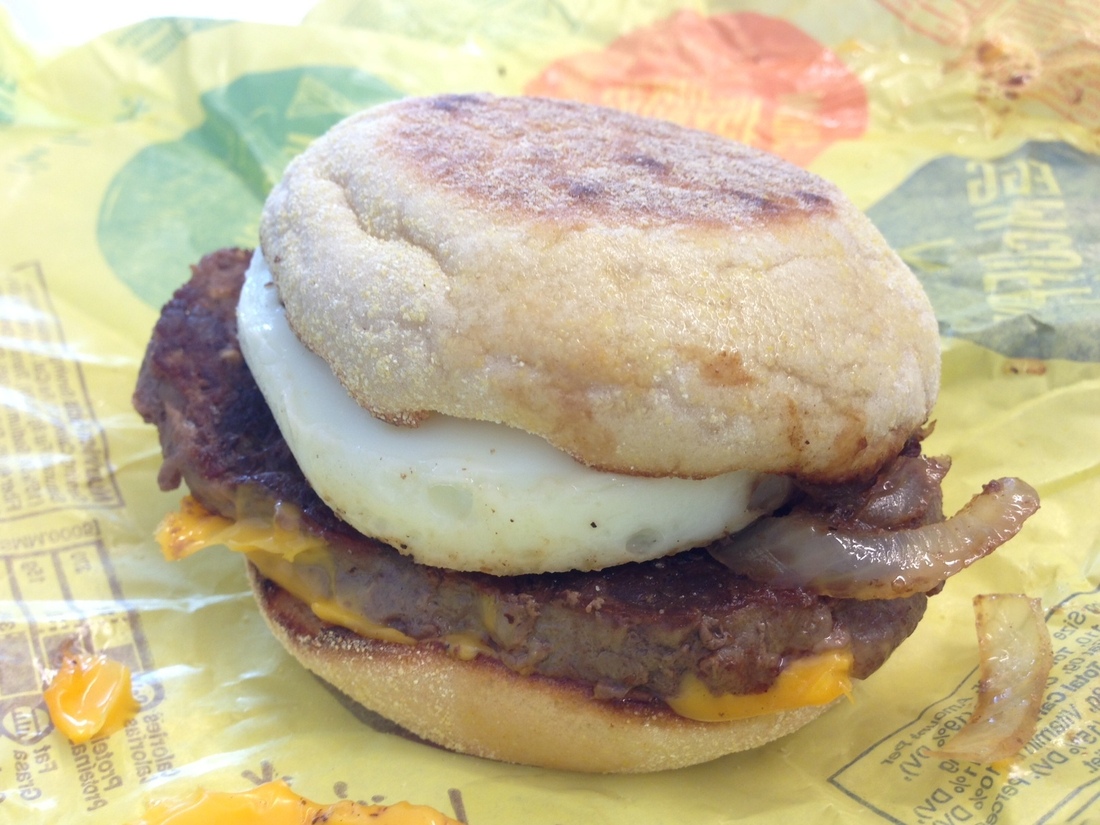 Sandwich Monday The Steak, Egg & Cheese McMuffin The Salt NPR