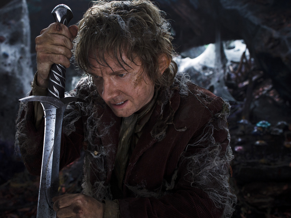 Martin Freeman as the Hobbit Bilbo Baggins in <em>The Hobbit: The Desolation Of Smaug</em>. (Mark Pokorny/Warner Brothers Pictures)