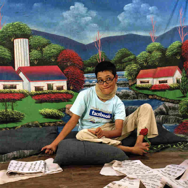 Jhamak Ghimire is a poet who writes with her left foot, having been born with cerebral palsy. She had been awarded Nepal's most prestigious literary prize, the Madan Puraskar, for her autobiography Jiwan Kanda Ki Phul. "Power is something that comes from within. I am powerful. I started writing at 7 or 8 years old. At 16 I started writing poems, essays, stories, articles."