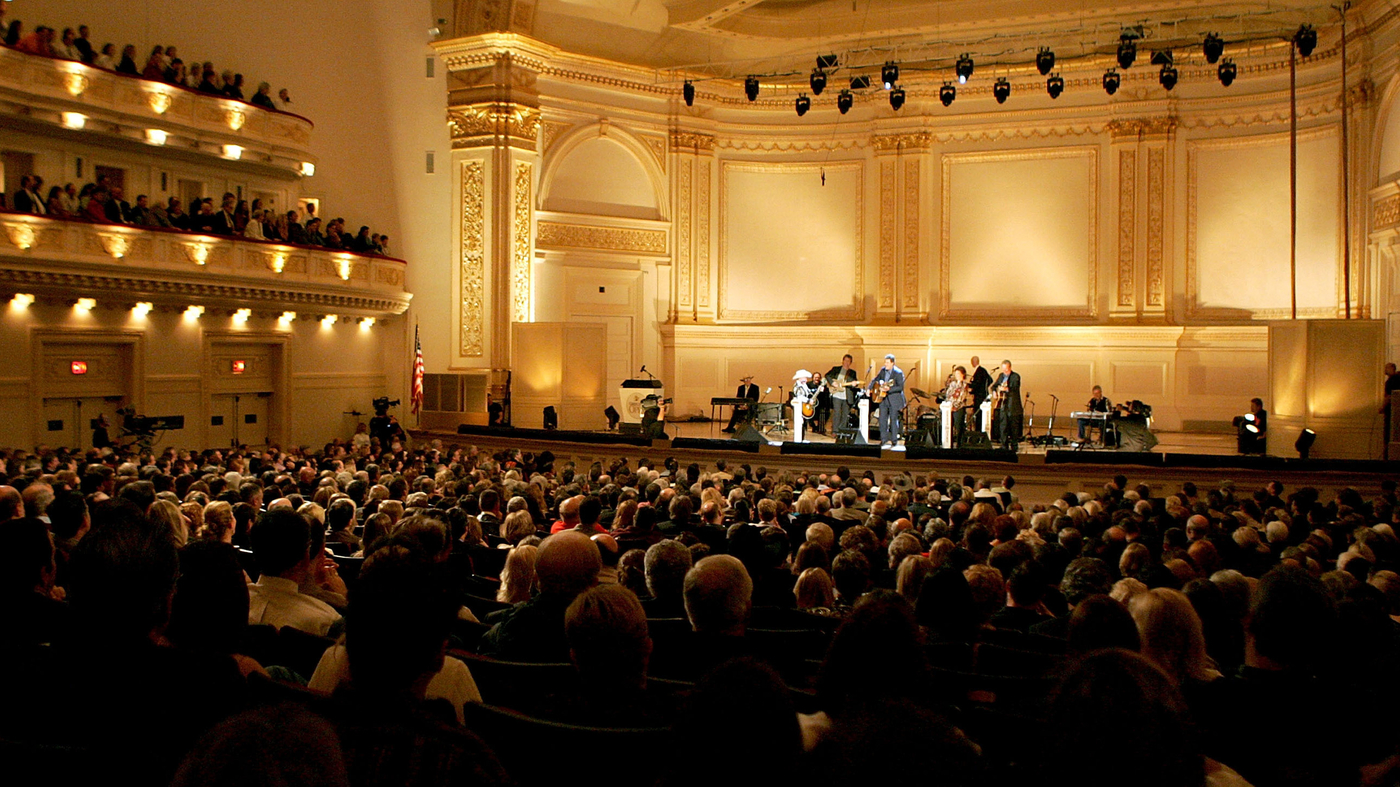 How Do You Get Paid 400,000 At Carnegie Hall? Be A Stagehand The Two