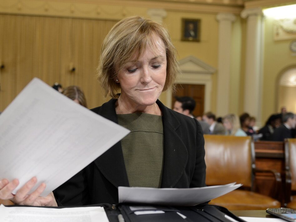 Marilyn Tavenner, administrator of the Centers for Medicare & Medicaid Services, during her testimony Tuesday on Capitol Hill. (Shawn Thew/EPA/LANDOV)
