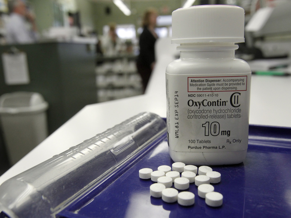 The amount of prescription painkillers sold to pharmacies, hospitals and doctors' offices quadrupled between 1999 and 2010, according to the Centers for Disease Control and Prevention. (Toby Talbot/AP)