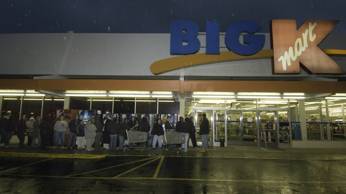 41 Hours Of Retail Kmart's Black Friday Plan Is Criticized The Two