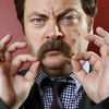 Actor Nick Offerman in October 2012 in New York. Actor Nick Offerman in October 2012 in New York.