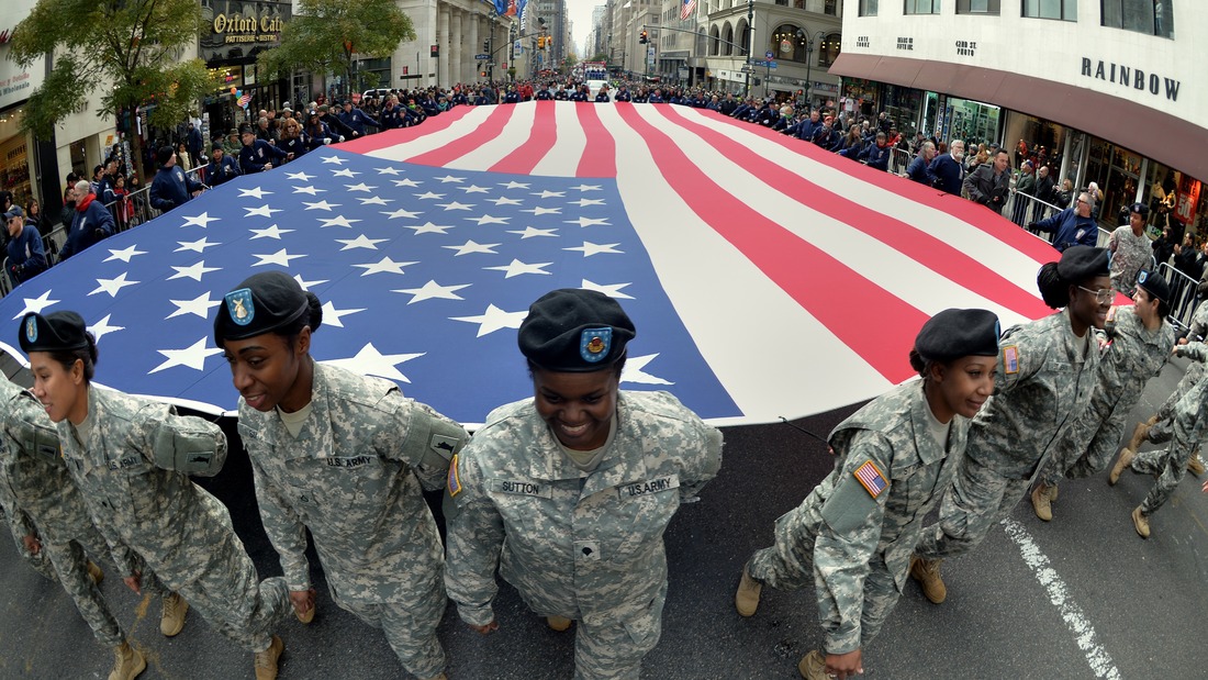 Thanking Veterans And Remembering Their Sacrifices : The Two Way : NPR