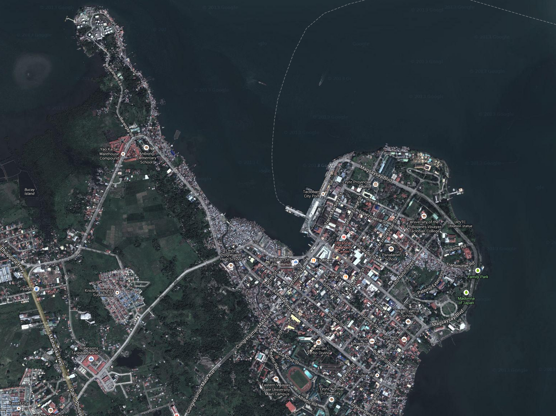 Images Of Tacloban Before And After Typhoon Haiyan The TwoWay NPR
