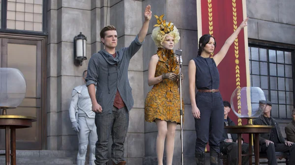 An image from the movie "Hunger Games: The Catching Fire."
