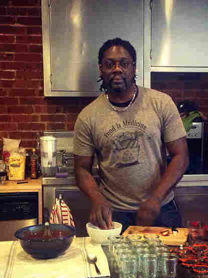 Chef and farmer Matthew Raiford.