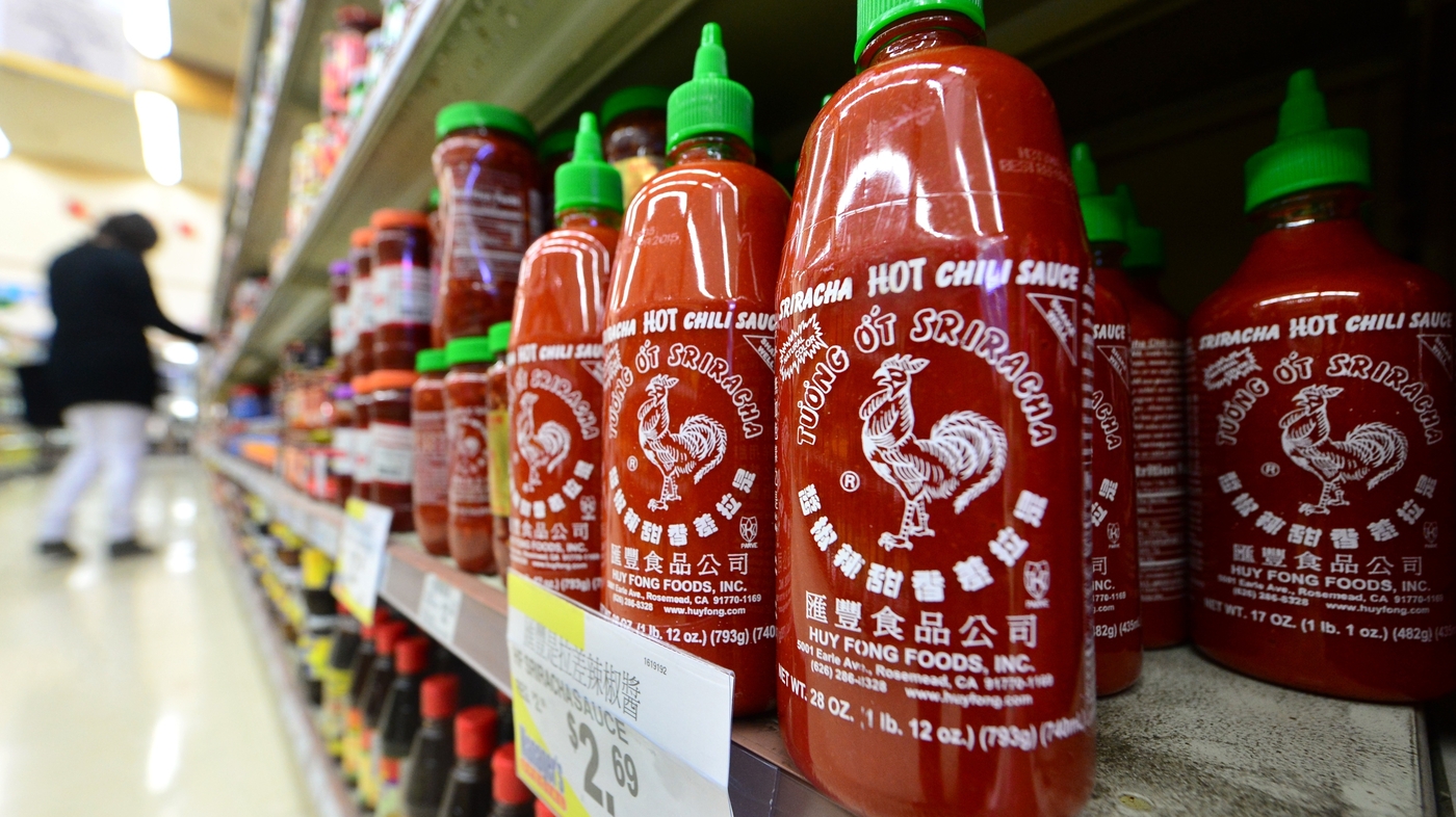 Judge Orders Sriracha Factory To Cool It The TwoWay NPR