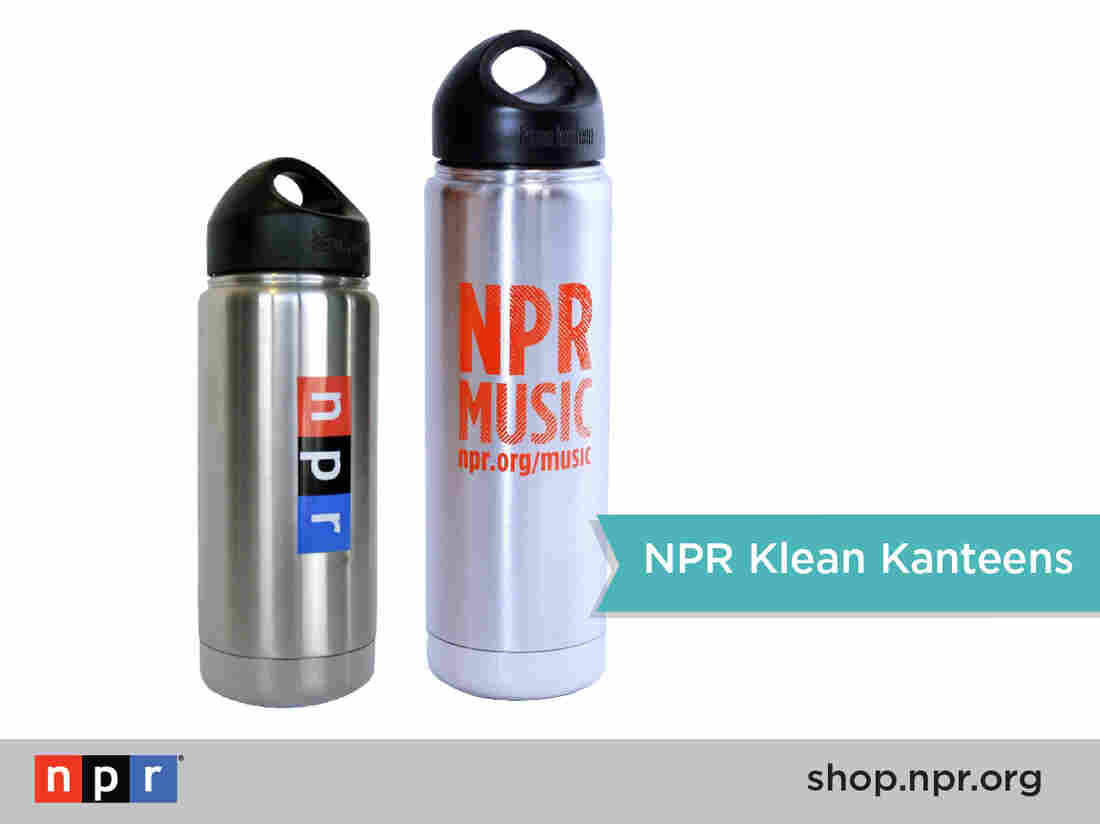 NPR and NPR Music Klean Kanteens are available in the NPR Shop: shop.npr.org