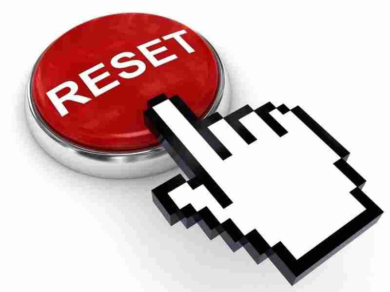 Reset button