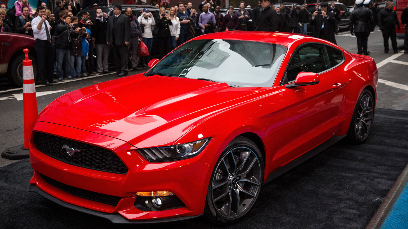 Ford Hopes New Mustang Will Get The World's Motor Running : The Two-Way