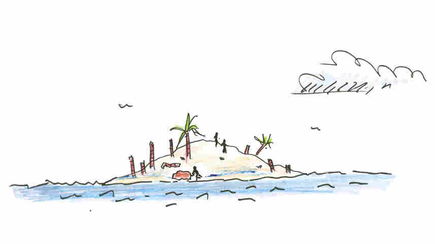 Island without trees