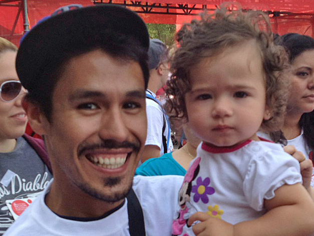 Francisco Vasquez says his niece, Ellie, and his sister's battle with cancer have transformed his life "forever." (Courtesy of Maria Vasquez-Rojas)