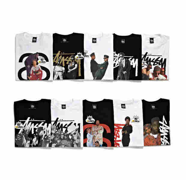 Stussy x Yo! MTV Raps Collection.