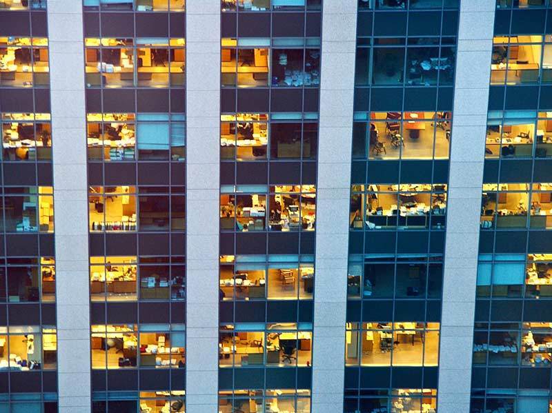 Work doesn't happen at the office, says Jason Fried. (TED)