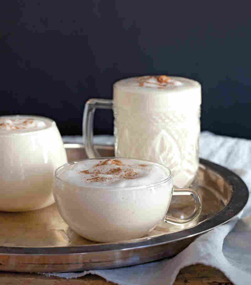 Egg nog.