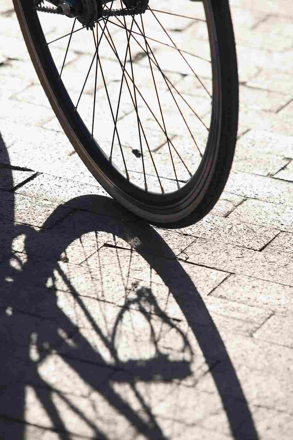 A bike tire.