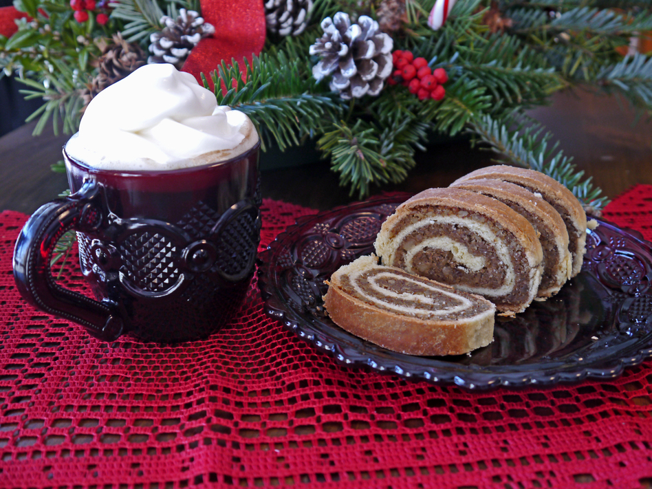 Mark Karney found the recipe for his mother's Hungarian nut roll in a dusty recipe box after she passed away. After lots of experimentation, he figured out how to make it and has revived it as a Christmas tradition. (Courtesy of Mark Karney)