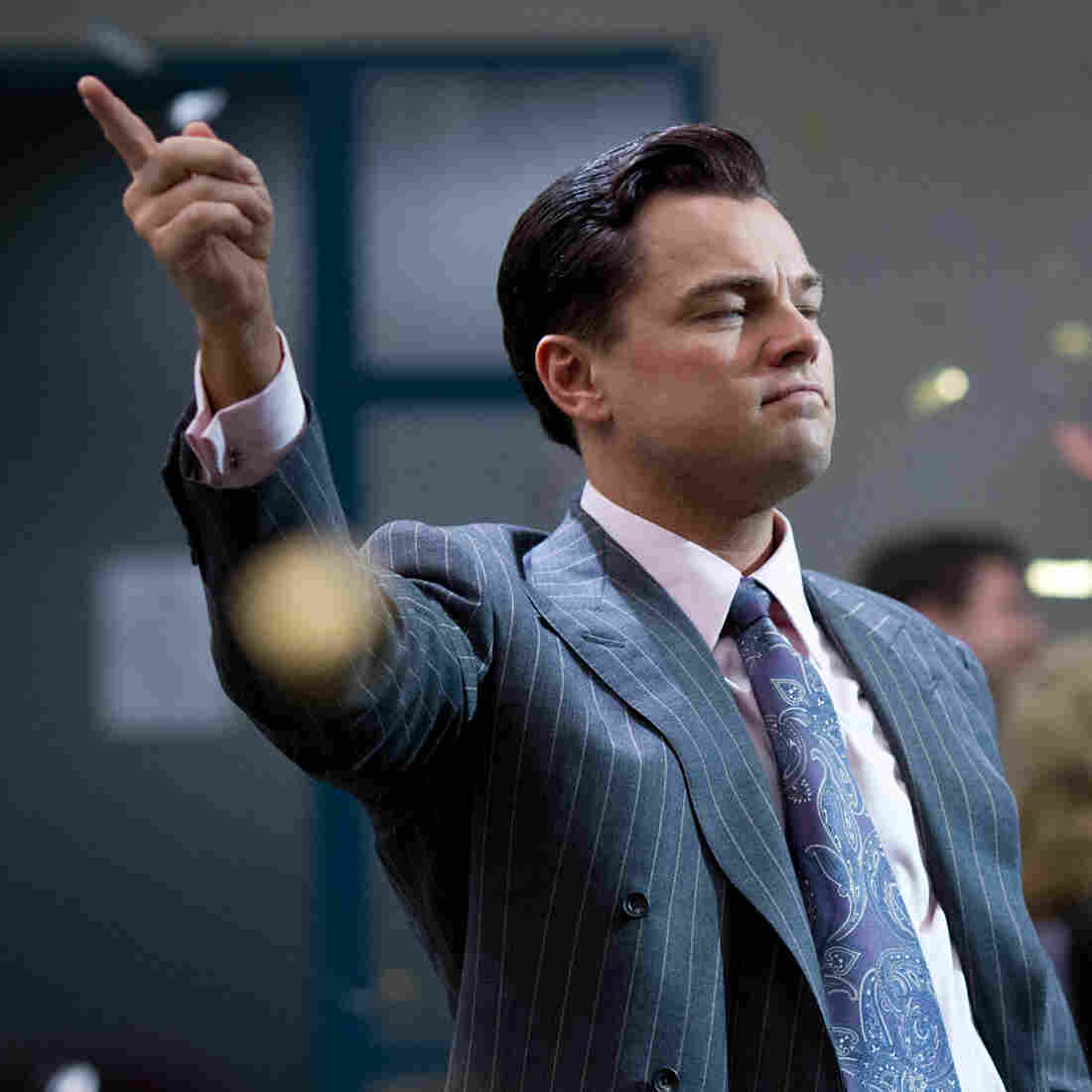 Leonardo DiCaprio plays a profoundly corrupt stock-market manipulator in The Wolf of Wall Street, based on the real-life story of convicted fraudster Jordan Belfort. Leonardo DiCaprio plays a profoundly corrupt stock-market manipulator in The Wolf of Wall Street, based on the real-life story of convicted fraudster Jordan Belfort.