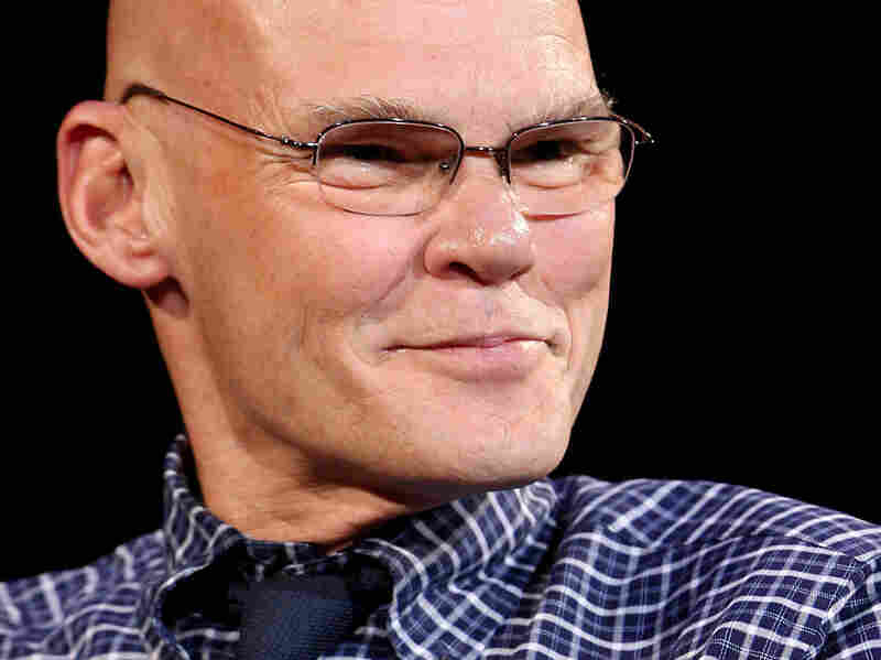 James Carville talks at Madison Square Garden Entertainment's 2009 Speaker Series at Radio City Music Hall in New York, in May 2009.