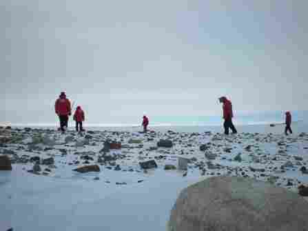 The Hunt For Meteorites Begins In Antarctica NPR