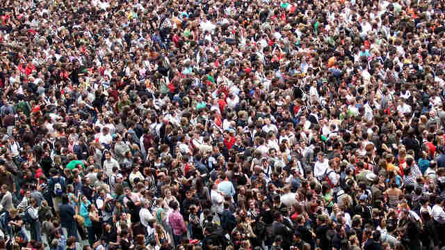 Overcrowded group