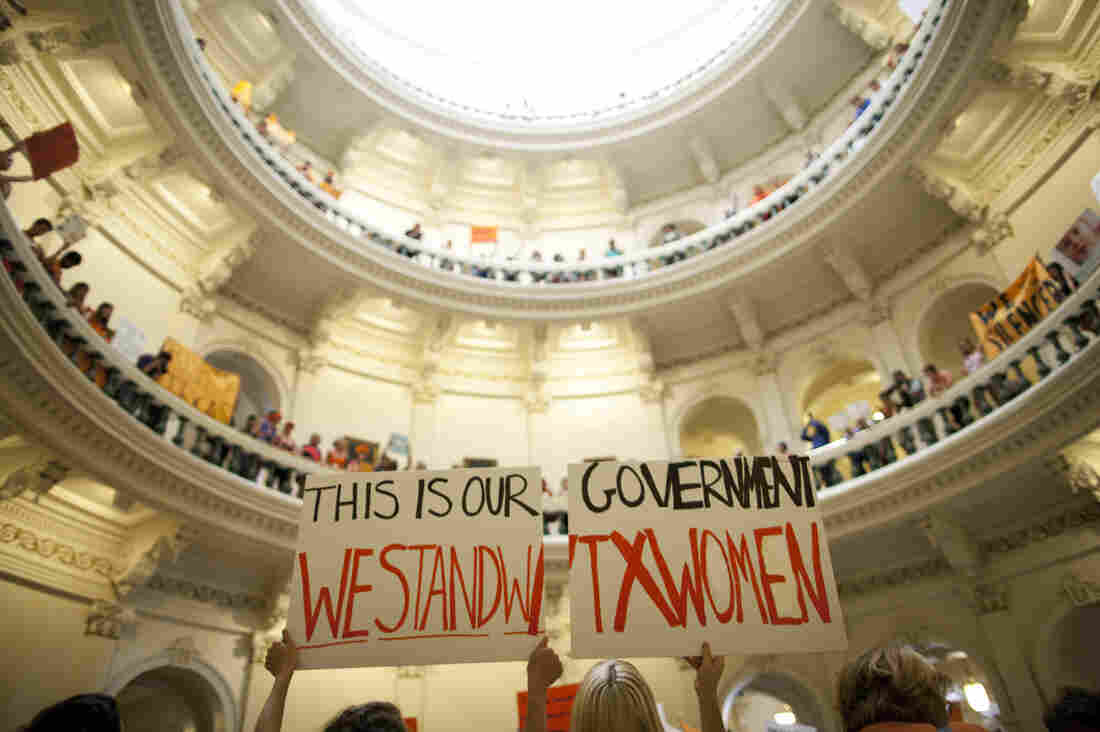 The Texas legislature was among 22 nationally that passed restrictions last year to curtail abortions — often, as happened in Austin in July, amid fervent debate.
