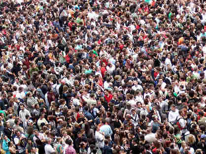 Overcrowded group