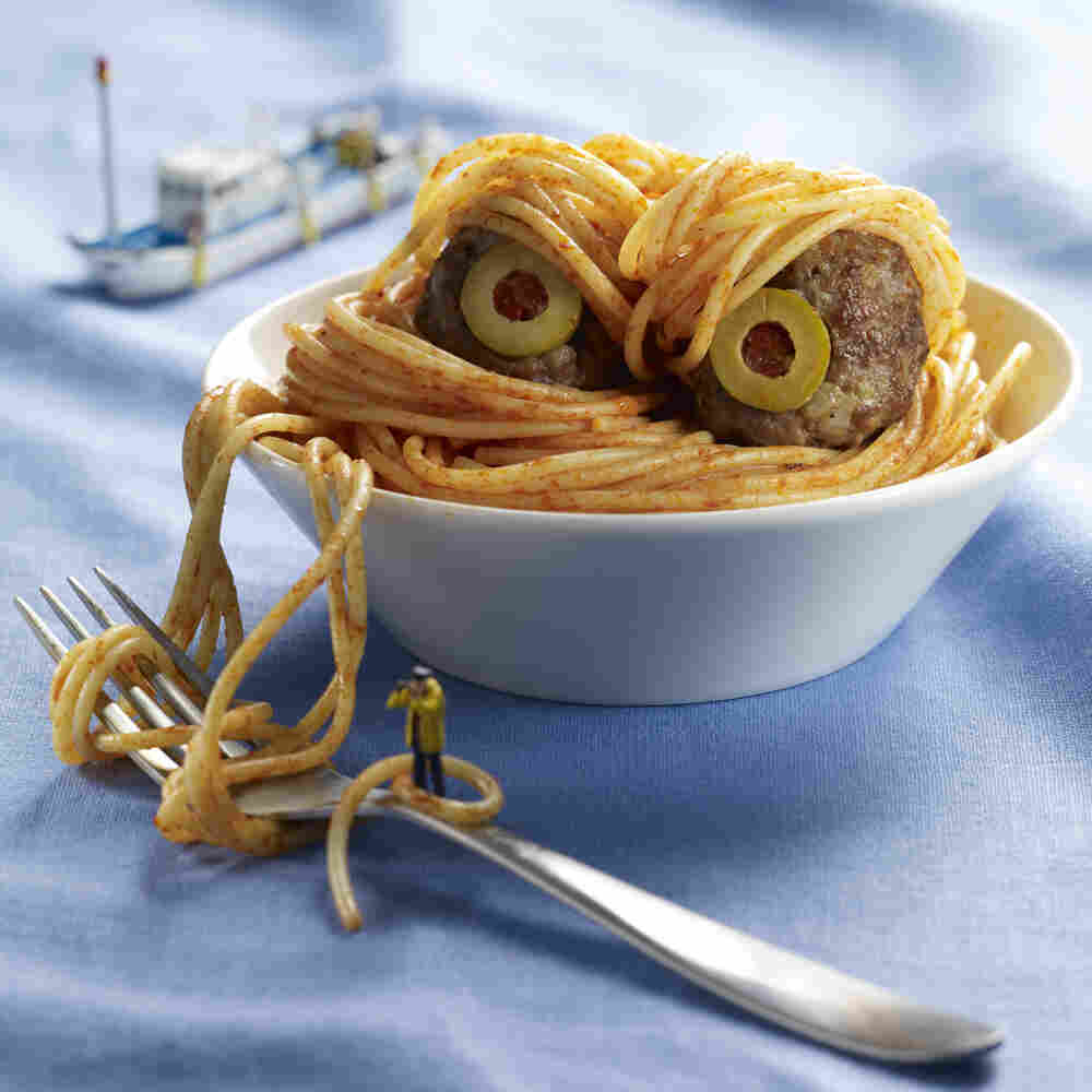 Spaghetti sea monster.