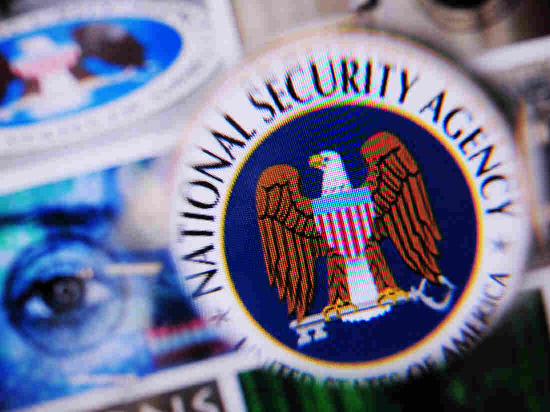 The National Security Agency logo.