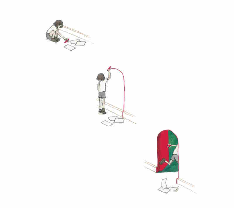 Journey. Copyright 2013 by Aaron Becker. Reproduced by permission of the publisher, Candlewick Press, Somerville, MA.